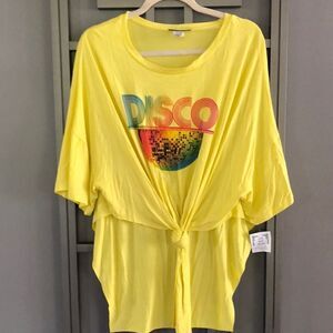 DISCO graphic T new with tags.